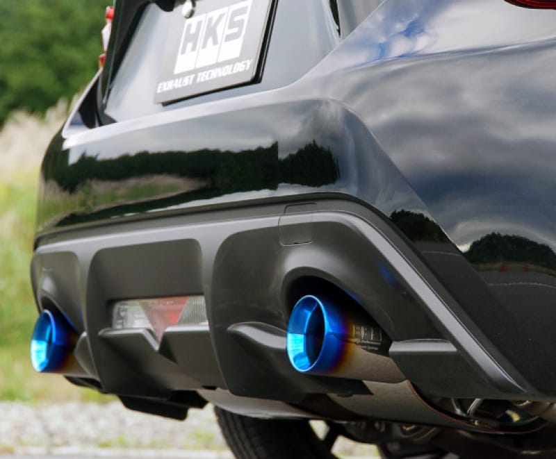 HKS — HKS LEGAMAX Sports S-Tail Ti ZN6/ZC6- Burnt Tips
