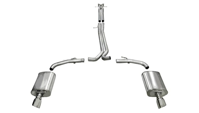 CORSA Performance — Corsa 2010-2019 Ford Taurus SHO 3.5L V6 Turbo Polished Sport Cat-Back Exhaust
Exhaust