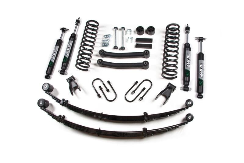 Zone Offroad — Zone Offroad 84-01 4.5in XJ w/Rr Springs - Dana 53