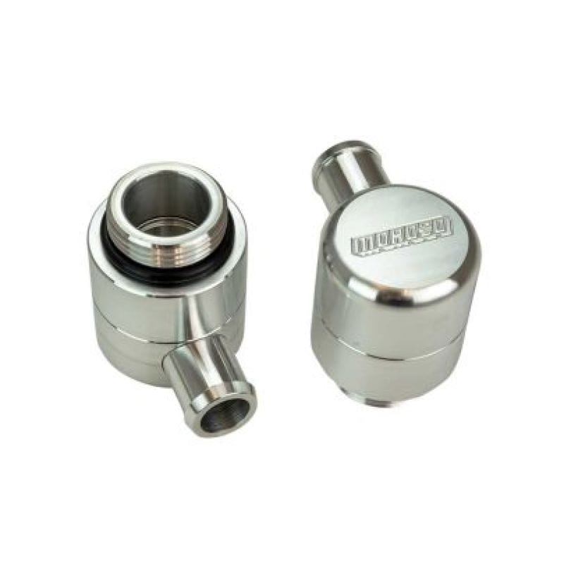 Moroso — Moroso GM COPO 3/4in Tube Screw-In Valve Cover Breathers (2 Pack)