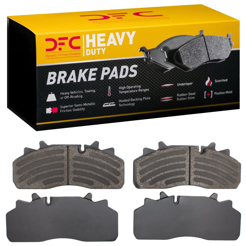 DFC — DFC 05-23 Kenworth K270 Fr & Rr Heavy Duty Pads - Semi Metallic
DFC Brake Pad Set