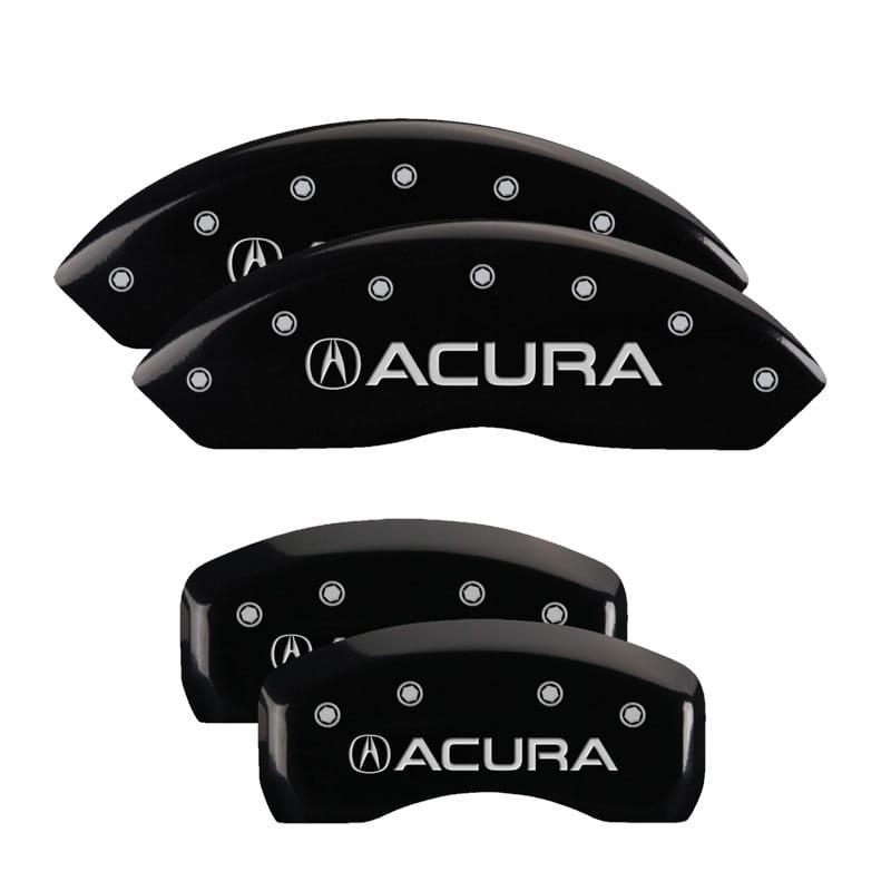 MGP — MGP 4 Caliper Covers Engraved Front & Rear Acura Black finish silver ch
Caliper Covers