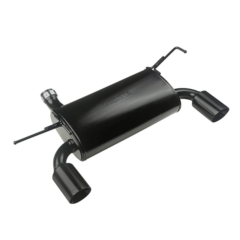 Rugged Ridge — Rugged Ridge Axle Back Exhaust System Black 07-18 Jeep Wrangler
Exhaust System Kit
JEEP_HARDPARTS