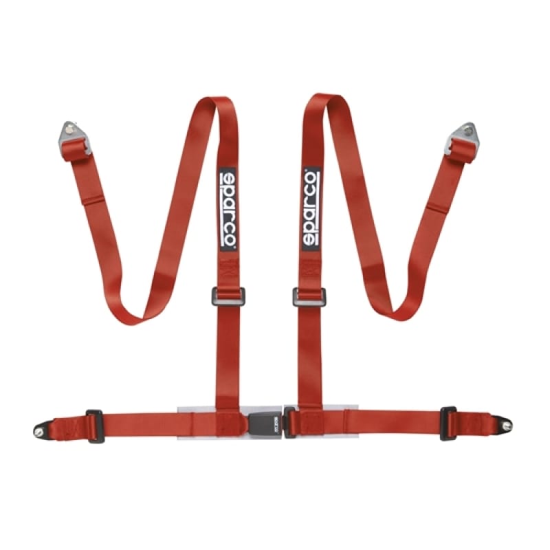 SPARCO — Sparco Belt 2 Inch Red 4Pt Bolt-In