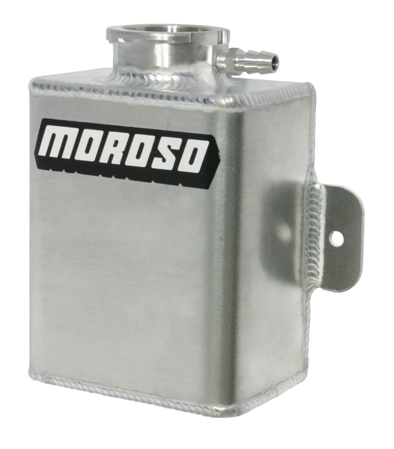 Moroso — Moroso Universal Coolant Expansion Tank - Billet Filler Neck - 1.25qt