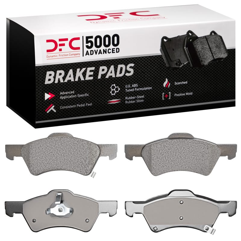 DFC — DFC 01-07 Chrysler Town & Country Front 5000 Advanced Semi Metallic Brake Pads
DFC Brake Pad Set