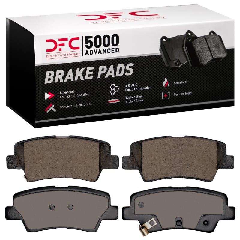DFC — DFC 11-25 Dodge Attitude (Mexico) Rear 5000 Advanced Ceramic Brake Pads
DFC Brake Pad Set