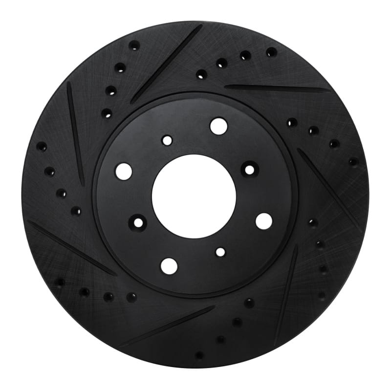 R1 Concepts — R1 92-96 Honda Prelude Front Left Drilled & Slotted Black Brake Rotor
R1 Brake Rotor Drill