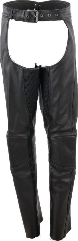 Kuryakyn — Kuryakyn Leather By River Road Sierra Leather Chaps Black Womens - Small