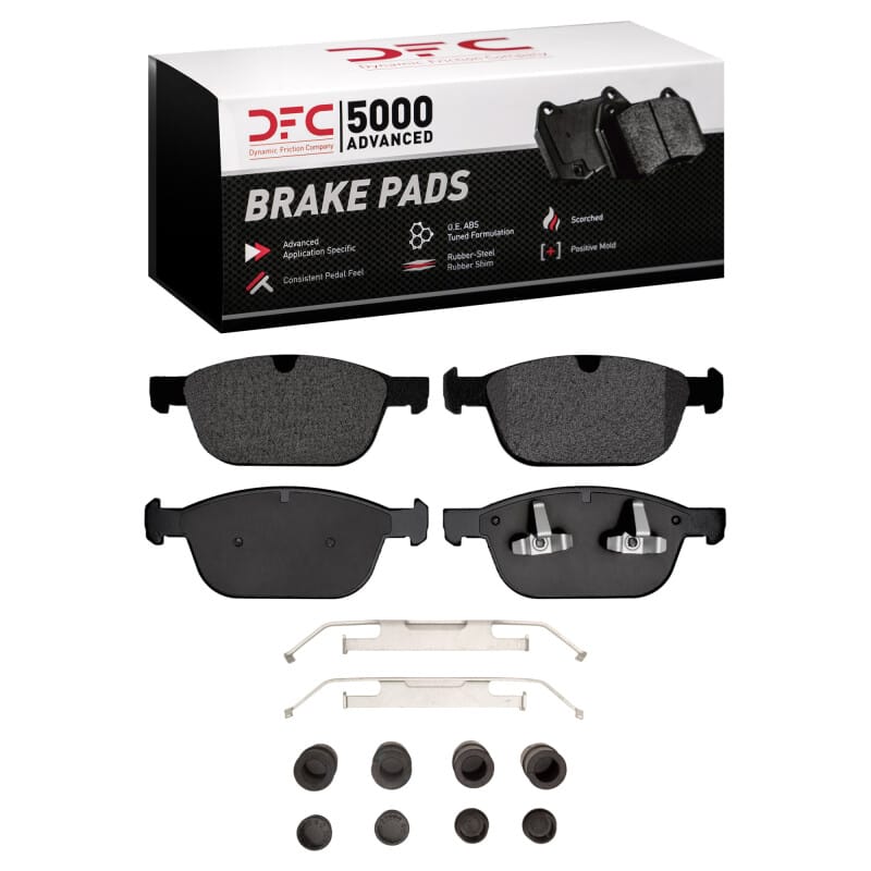 DFC — DFC 10-16 Volvo XC60 Front 5000 Advanced Low Metallic Brake Pads and Hardware Kit
DFC Brake Pad Set