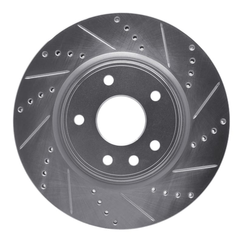 R1 Concepts — R1 12-25 Chrysler Pacifica Front Right Drilled & Slotted Silver Brake Rotor
R1 Brake Rotor Drill