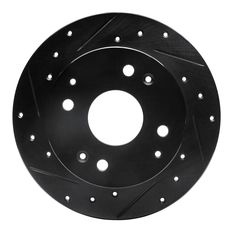 R1 Concepts — R1 92-94 Acura Vigor Rear Left Drilled & Slotted Black Brake Rotor
R1 Brake Rotor Drill