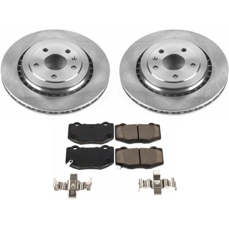 PowerStop — Power Stop 16-18 Cadillac ATS Rear Autospecialty Brake Kit