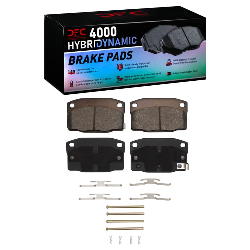 DFC — DFC 88-89 Pontiac LeMans Front 4000 HybriDynamic Brake Pads and Hardware Kit
DFC Brake Pad Set