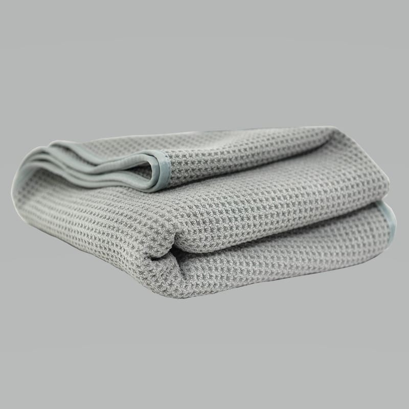 Chemical Guys — Chemical Guys Waffle Weave Gray Matter Microfiber Drying Towel - 36in x 25in