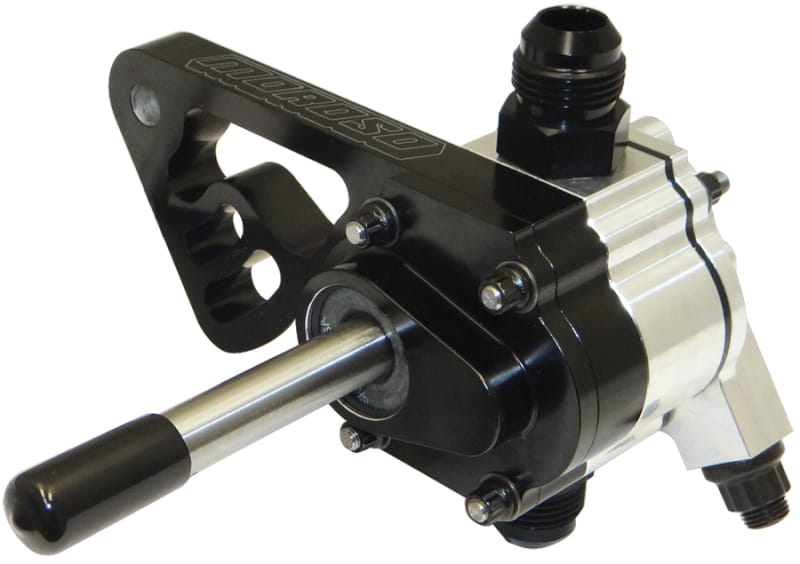 Moroso — Moroso Single Stage External Oil Pump w/Fuel Pump Drive - Tri-Lobe - Left Side - 1.200 Pressure