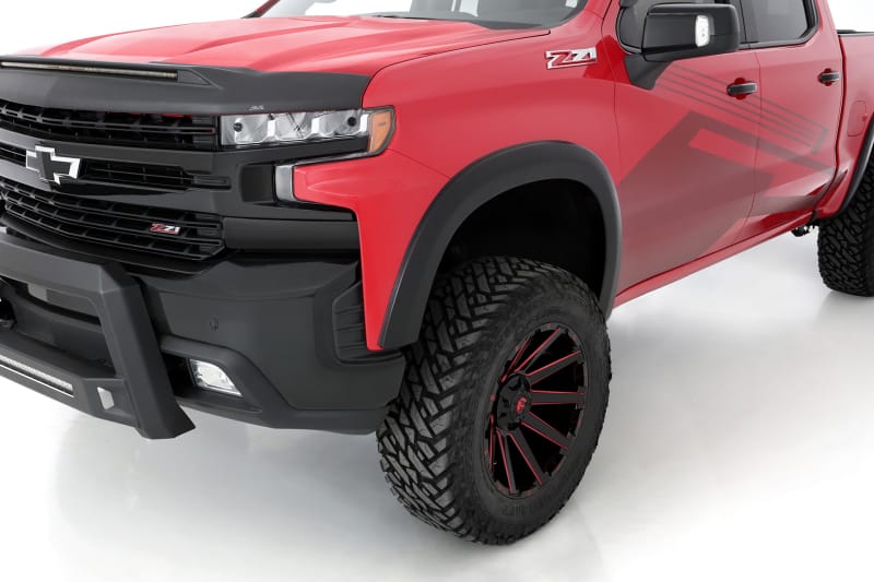 LUND — Lund 19-21 Chevy Silverado 1500 SX-Sport Smooth Elite Series Front Fender Flares - Black (2 Pc.)
SX-SPORT STYLE 2PC S