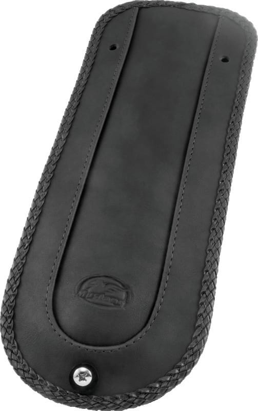 Mustang Motorcycle — Mustang 00-17 Harley Softail FLSTS, FLSTN, FLSTC w/Stud Plate Fender Bib - Black