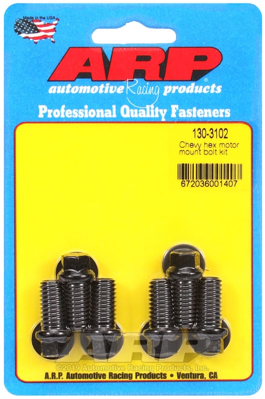 ARP — ARP Chevy Hex Motor Mount Bolt Kit