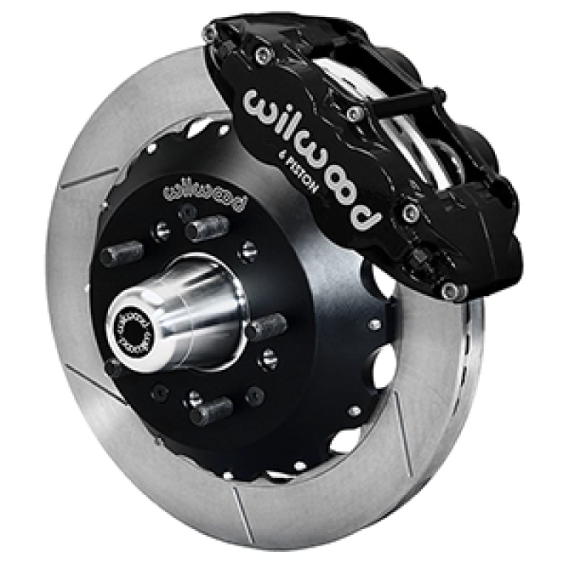Wilwood — Wilwood 55-57 Chevy Bel Air Superlite 6R Kit, 5 x 4.50in/4.75in Hub - 12.88in Slotted Rotor