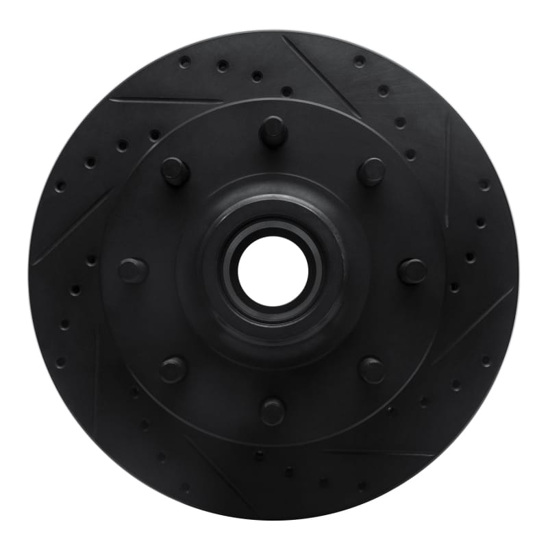 R1 Concepts — R1 01-02 Chevrolet Express 3500 Front Right Drilled & Slotted Black Brake Rotor
R1 Brake Rotor Drill