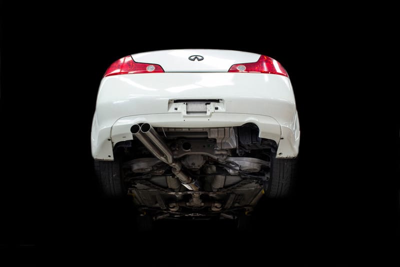 ISR Performance — ISR Performance EP (Straight Pipes) Dual Tip Exhaust - 03-07 Infiniti G35 Coupe