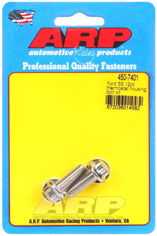 ARP — ARP Ford SS 12pt Thermostat Housing Bolt Kit