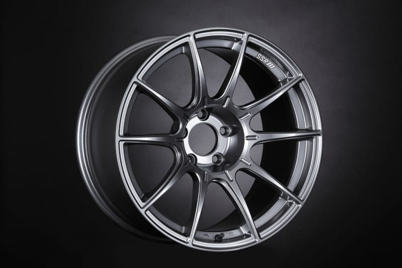SSR — SSR GTX01 17x9 5x100 38mm Offset Dark Silver Wheel