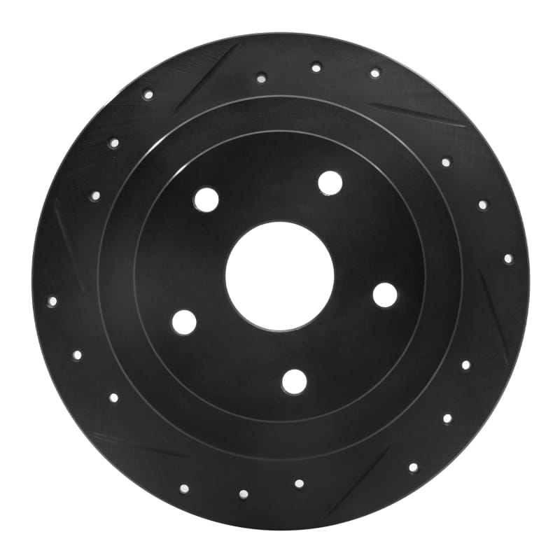 R1 Concepts — R1 92-97 Subaru SVX Rear Left Drilled & Slotted Black Brake Rotor
R1 Brake Rotor Drill
