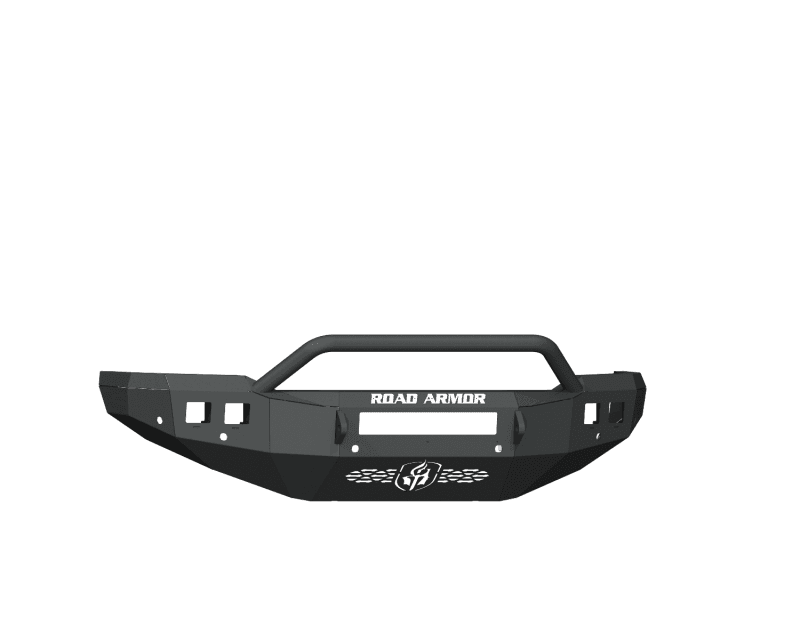 Road Armor — Road Armor 19-20 Ram 2500 Stealth Front Bumper w/Pre-Runner Guard/6 Sensor Holes - Tex Blk