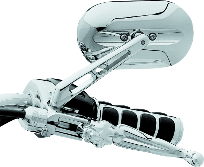 Kuryakyn — Magnum Mirrors Large Head Standard Stem Chrome