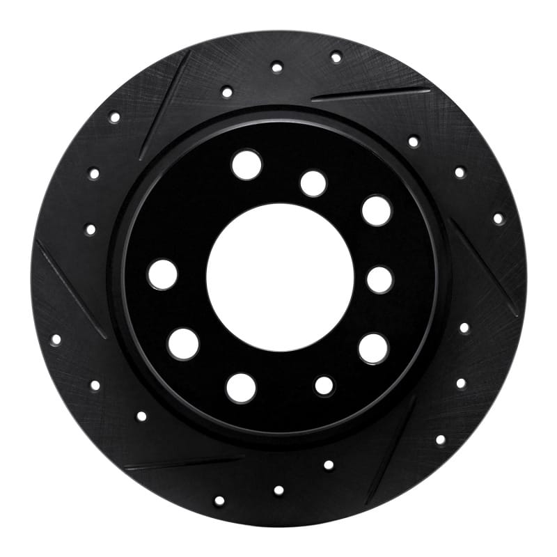 R1 Concepts — R1 69-81 BMW 2500 Rear Left Drilled & Slotted Black Brake Rotor
R1 Brake Rotor Drill