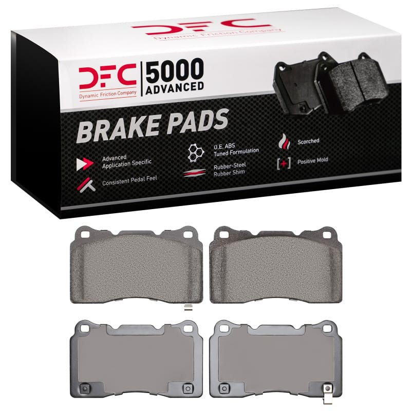 DFC — DFC 03-25 Acura TL Front/Rear 5000 Advanced Low Metallic Brake Pads
DFC Brake Pad Set