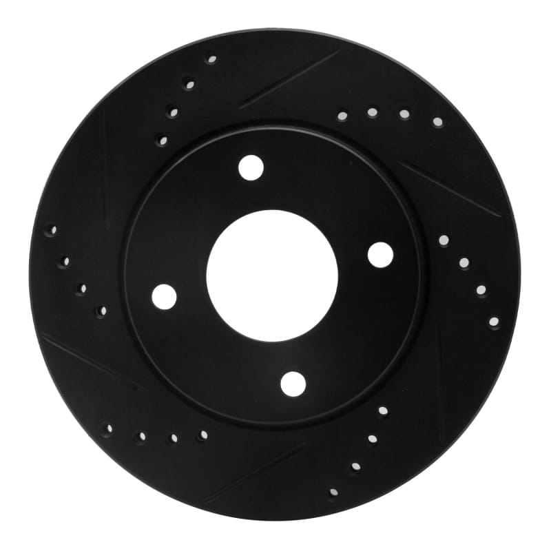 R1 Concepts — R1 07-17 Nissan TIIDA (Mexico) Front Left Drilled & Slotted Black Brake Rotor
R1 Brake Rotor Drill