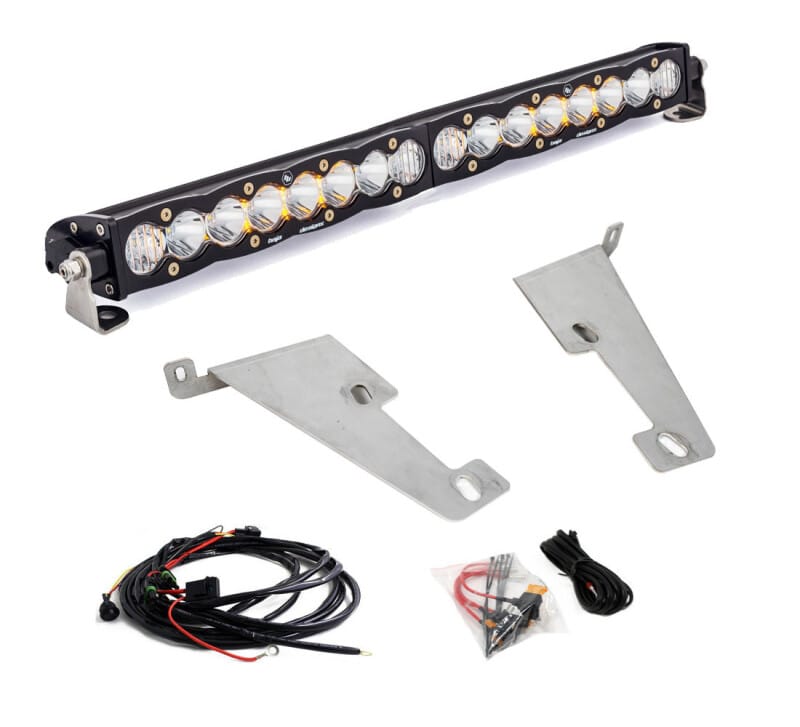Baja Designs — Baja Designs 2022 Toyota Tundra 20in S8 Behind Bumper Light Mount Kit