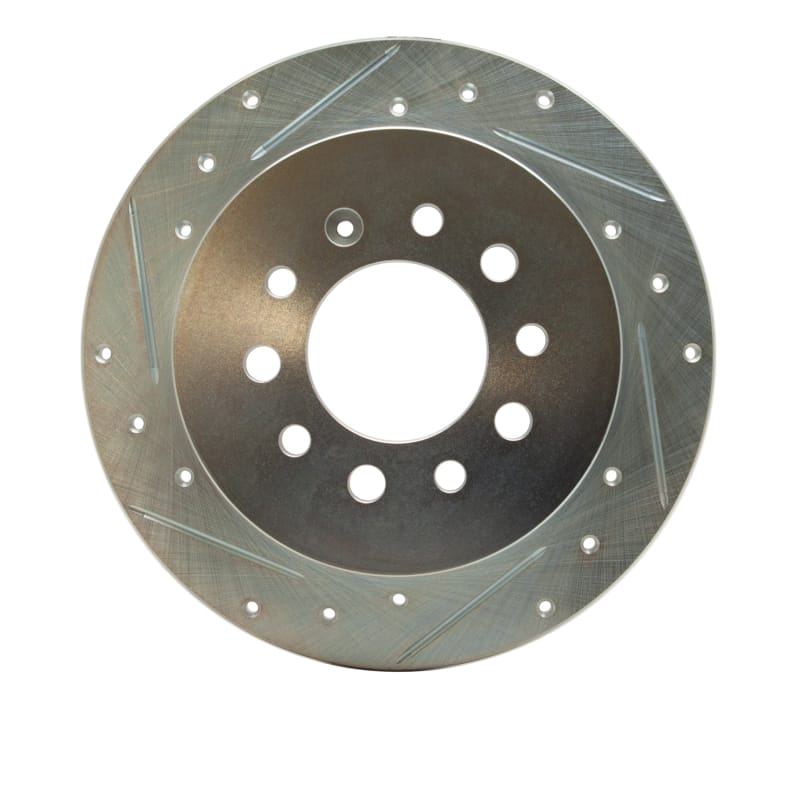 R1 Concepts — R1 07-08 Hyundai TIBURON Rear Left Drilled & Slotted Silver Brake Rotor
R1 Brake Rotor Drill