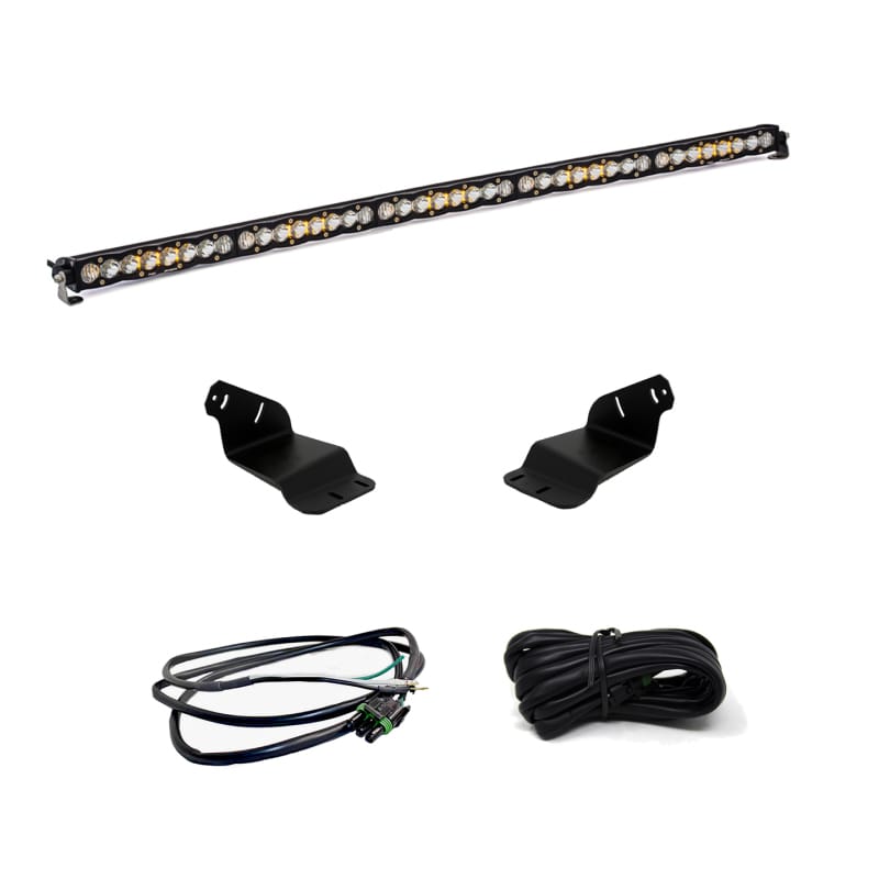 Baja Designs — Baja Designs 2021+ Ford Bronco Roof Light Bar Kit 50 S8 w/Upfitter