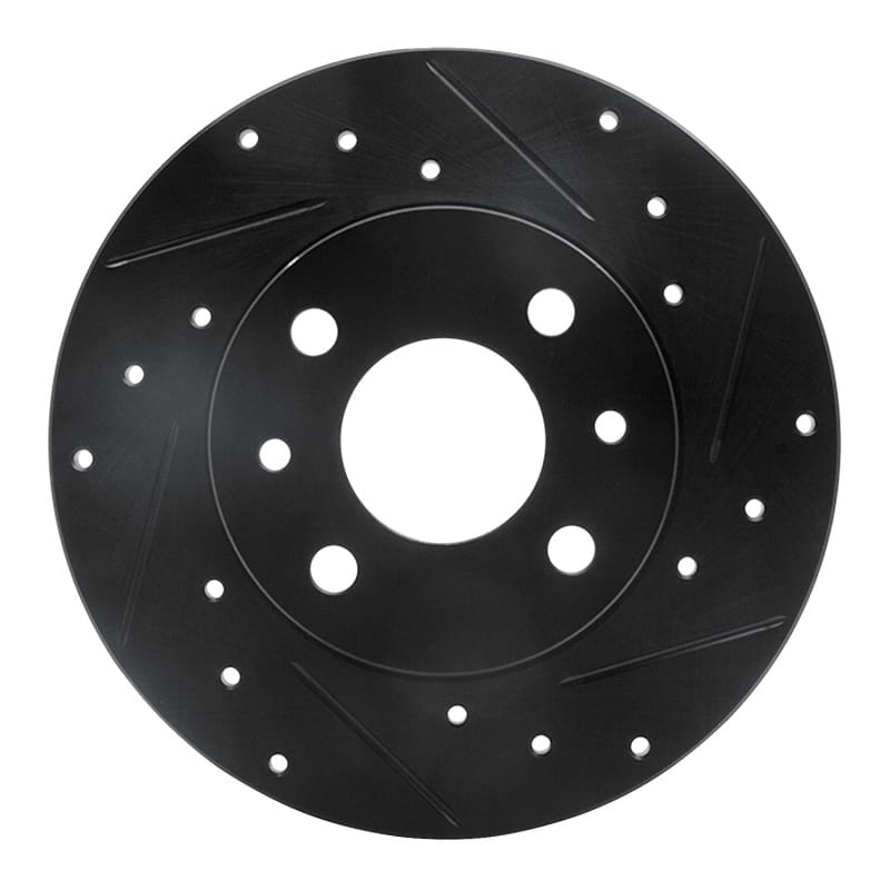 R1 Concepts — R1 2009-2019 Fiat 500 (USA/Canada) Rear Right Drilled & Slotted Black Brake Rotor
R1 Brake Rotor Drill