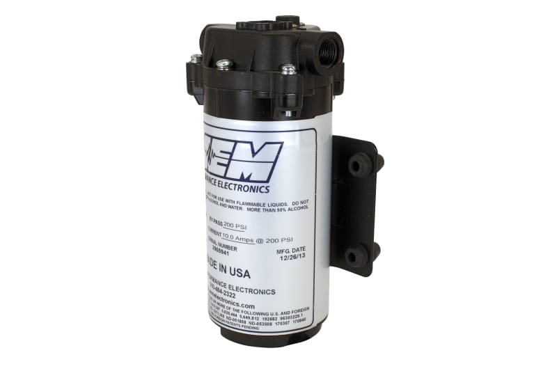 AEM — AEM Water/Methanol Injection 200psi Recirculation Pump
Water/Meth Injection
Water/Methanol 3/8