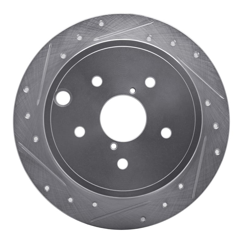 R1 Concepts — R1 15-21 Subaru WRX Rear Left Drilled & Slotted Silver Brake Rotor
R1 Brake Rotor Drill