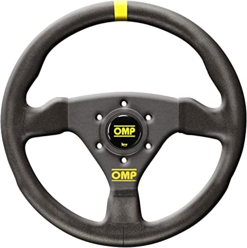 OMP — OMP Trecento Steering Wheel - Small Suede (Black) Leather