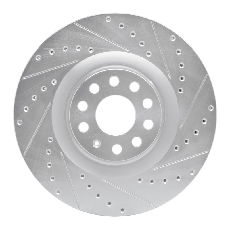 R1 Concepts — R1 06-13 Audi S3 (Mexico) Front Right Drilled & Slotted Silver Brake Rotor
R1 Brake Rotor Drill