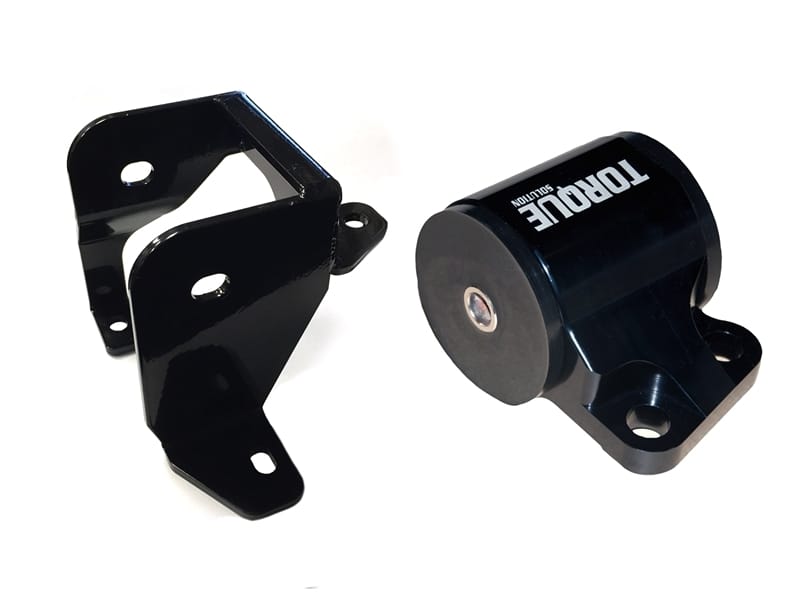 Torque Solution — Torque Solution Billet Aluminum Left Engine Mount (2 Bolt): 96-00 Honda Civic EK B/D-Series