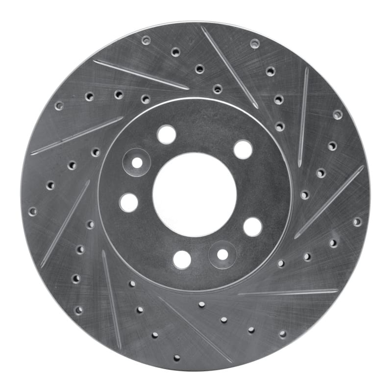 R1 Concepts — R1 98-02 Ford Crown Victoria Front Right Drilled & Slotted Silver Brake Rotor
R1 Brake Rotor Drill