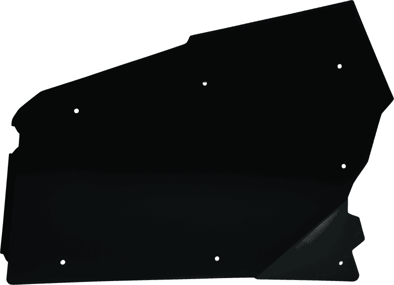 DragonFire Racing — Door Skin, Front Driver, Black