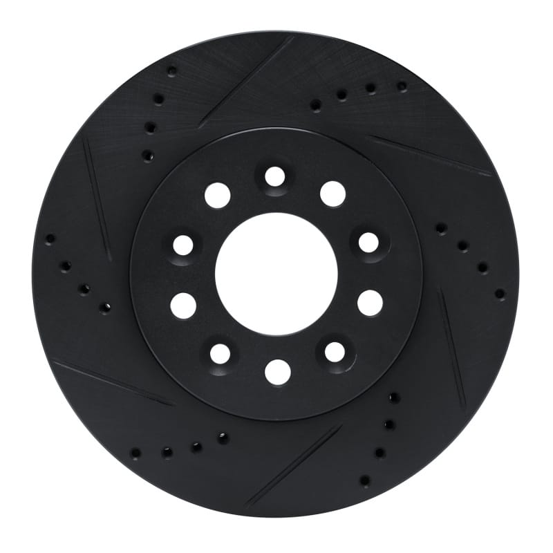 R1 Concepts — R1 04-07 Ford Freestar Front Left Drilled & Slotted Black Brake Rotor
R1 Brake Rotor Drill