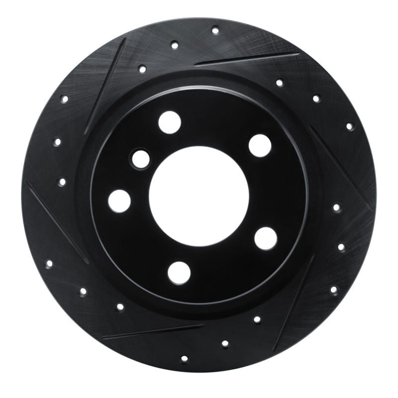 R1 Concepts — R1 12-18 BMW 118i (Mexico) Rear Left Drilled & Slotted Black Brake Rotor
R1 Brake Rotor Drill