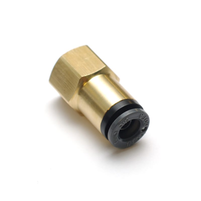 Ridetech — Ridetech Airline Fitting Straight 1/8in Female NPT to 1/4in Airline
Air Fitting ST 1/8"f