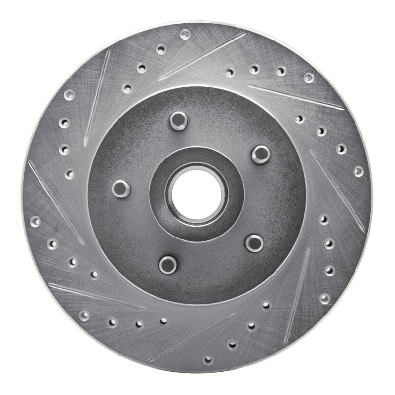 R1 Concepts — R1 1987-1990 Dodge Dakota RWD Front Left Drilled & Slotted Silver Brake Rotor
R1 Brake Rotor Drill