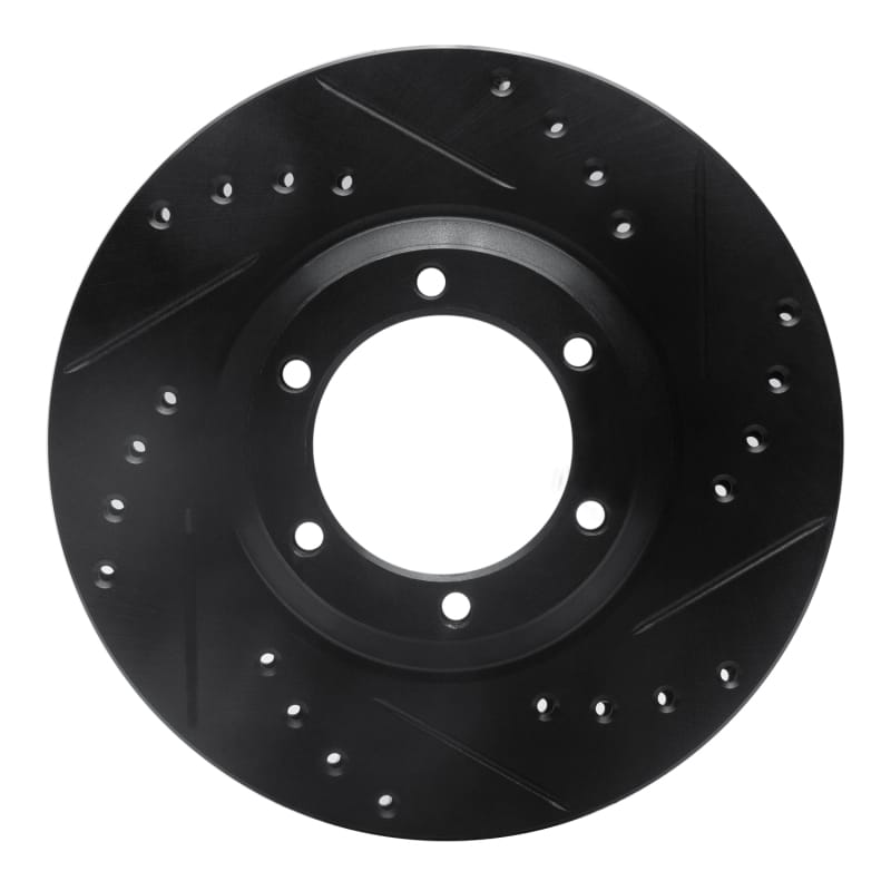 R1 Concepts — R1 84-87 Isuzu Pickup Front Right Drilled & Slotted Black Brake Rotor
R1 Brake Rotor Drill